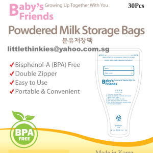 Baby's Friends Milk Powder Bags Box of 30pcs