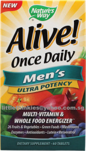 Nature's Way Alive! Multivitamin Once Daily Men Tablets 60ea